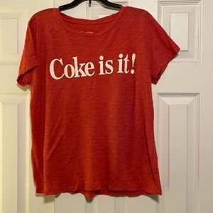 Lucky Brand red t-shirt - Large